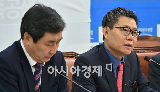 [포토]발언하는 최재천 정책위의장