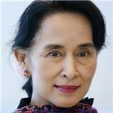 아웅산 수치 미얀마 외교장관.
