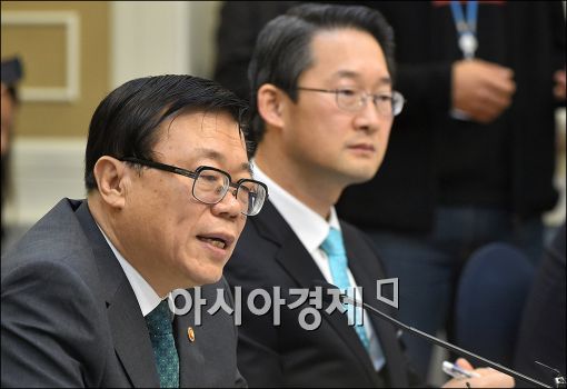 [포토]가뭄극복 당정 참석한 이동필 장관