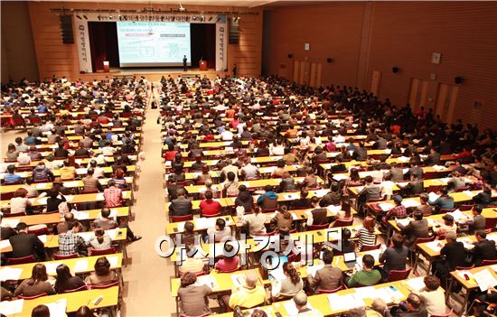 “내년 광주지역 아파트시장 약보합세”