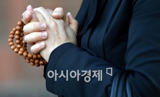 [포토]'기도하는 손'