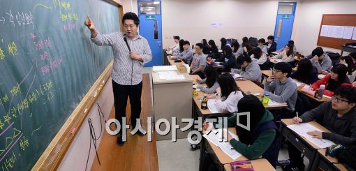 [포토]수능 끝....논술시작