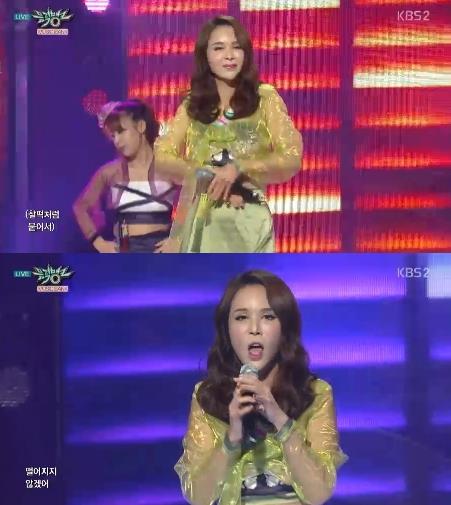 '뮤직뱅크' 이순정, 엄마 김수희 쏙 빼닮은 미모 '눈길'