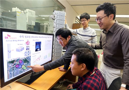 SKT, 1개 안테나로 2개 안테나 성능 구현…속도 2배로 