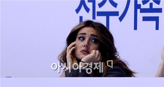 [포토]마우라 판제리, '남자친구 시몬이 지고 있어요' 