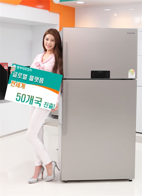 동부대우전자 글로벌 플랫폼, 50개국 수출·30만대 판매 돌파