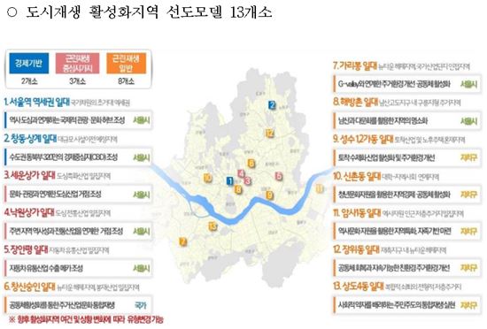 가리봉 등 13곳 '서울형 도시재생' 선도 지역…최대 500억 지원