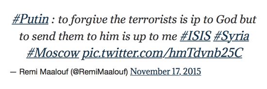 레미 말로프의 트위터 캡쳐