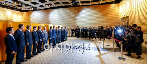 [포토]황교안 국무총리-전경련 회장잔 만찬
