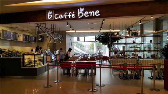 카페베네, 동남아 최대 무역ㆍ금융 중심지 ‘싱가포르 1호점’ 오픈