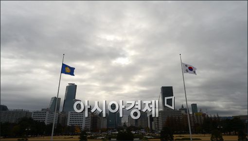 [포토]조기 걸린 국회