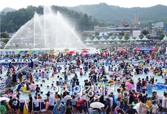 장흥물축제, 8년 연속 전라남도 대표축제 선정