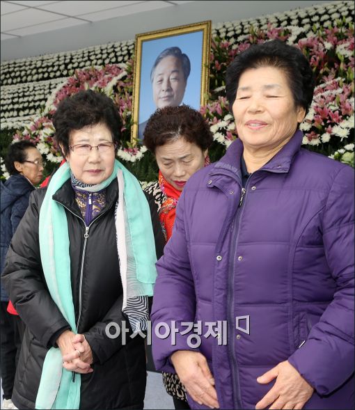 [포토]시민들 조문행렬