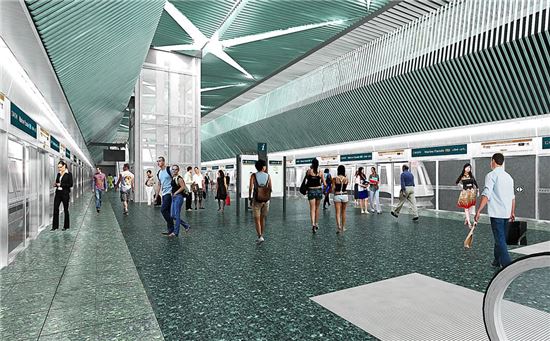 삼성물산, 싱가포르 4500억 규모 지하철 공사 수주