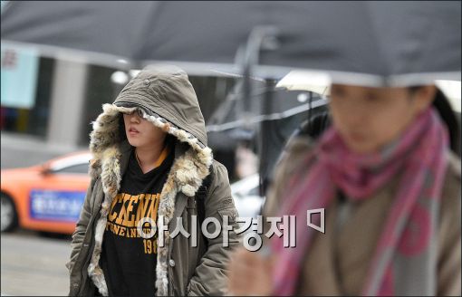 [포토]뚝 떨어진 기온