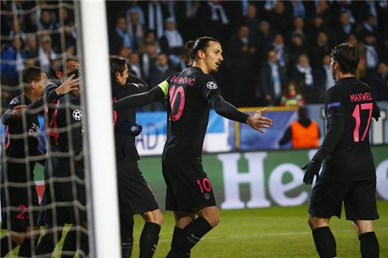 '디마리아 2골' PSG, 말뫼에 5-0 승…4년 연속 챔피언스리그 16강