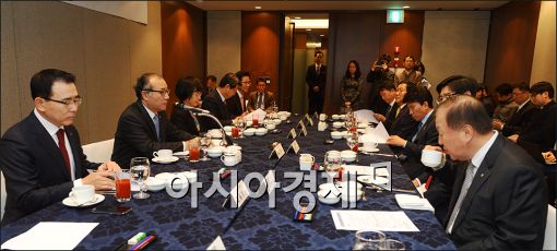 [포토]중소기업 금융기관장 간담회