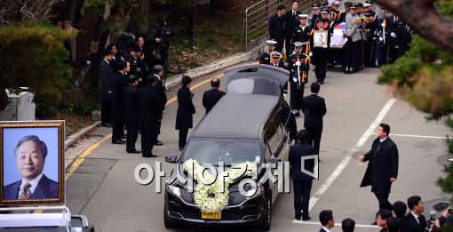 [포토]김영삼 전 대통령 영결식