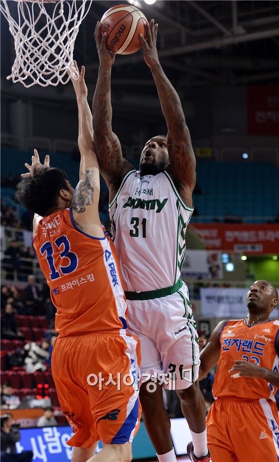 [포토]맥키네스, '넌 내 상대가 아니야'