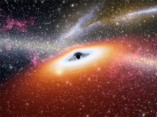 ▲블랙홀은 텅 비어있지 않다.[사진제공=NASA]