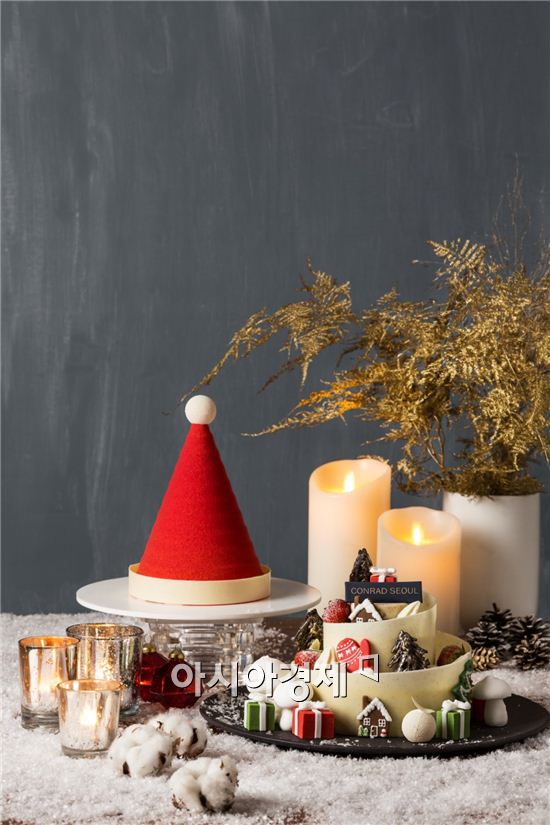 "화려하게, 개성있게"…특급호텔 크리스마스 케이크 엿보기