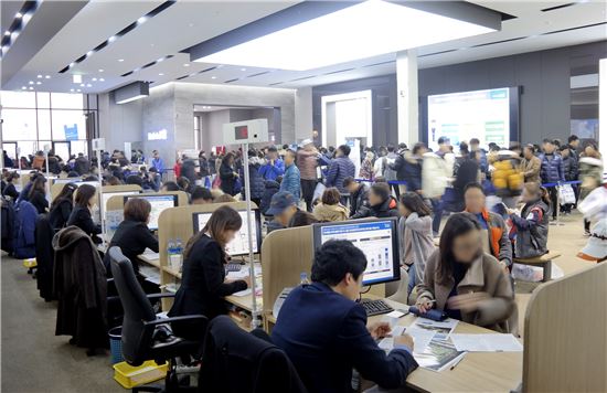 동탄자이파밀리에 견본주택 사흘간 2만여명 방문