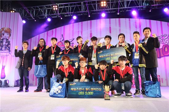 '테일즈런너' 2015 월드챔피언십 대한민국 우승