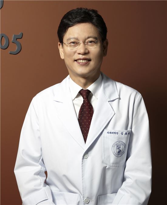 김효명 신임 고려대학교 의무부총장 및 의료원장
