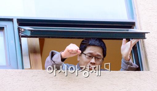 [포토]투쟁 외치는 한상균 민주노총위원장