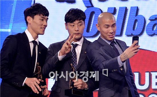 [포토]차두리, '동료들과 추억 담기'