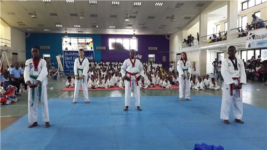 한전기술, 아프리카에서 태권도 활성화 지원