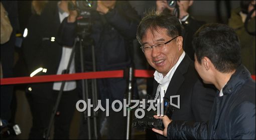 [포토]활짝 웃는 한인규 신임 호텔신라 사장