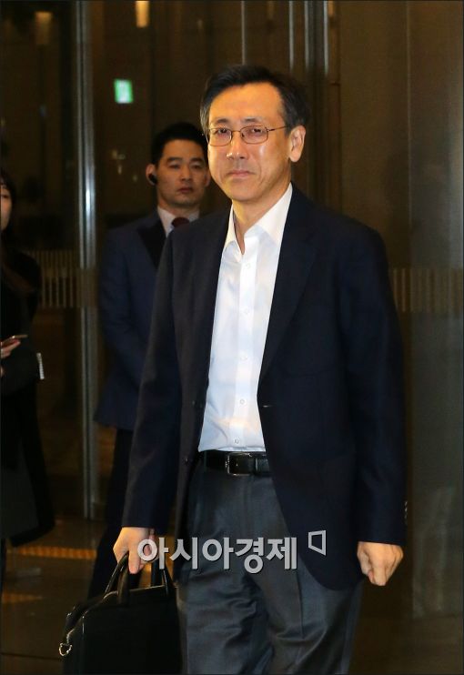 [포토]성열우 삼성 미래전략실 법무팀장, 사장단회의 참석