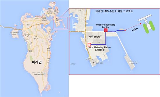 GS건설, 바레인 해상 LNG 수입 터미널 프로젝트 수주