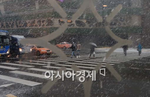 [포토]함박눈 쏟아지는 서울 