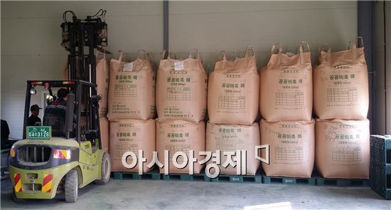 구례군, 오메가-3 친환경 쌀 아이쿱 생협에 전량 납품