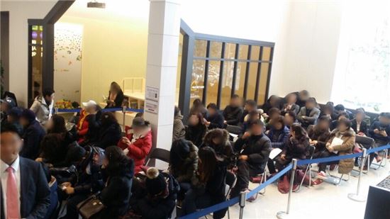 선착순 계약중인 '힐스테이트 에코 미사', 견본주택 인산인해