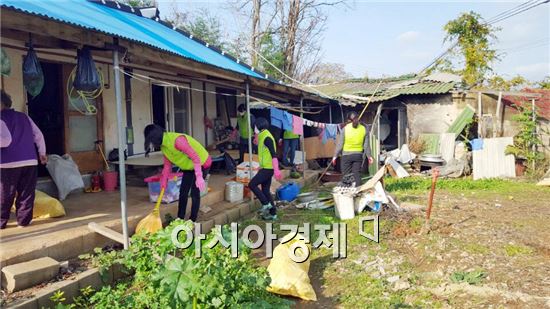 고창군 주민복지과 사랑실천 봉사