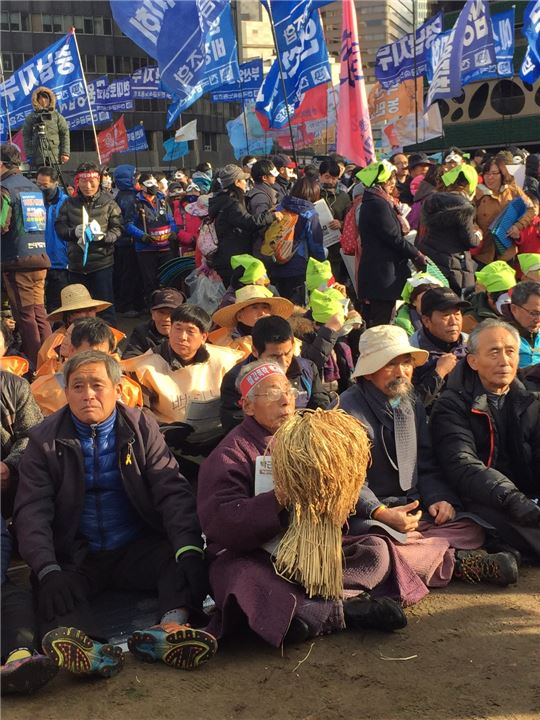[2차 민중총궐기]집회 시작…"백남기씨 쾌유·공안탄압 규탄"(종합)
