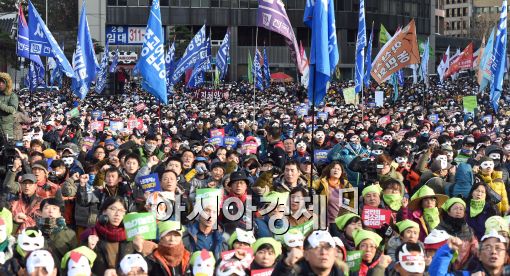 [포토]제2차 민중총궐기 대회 개최