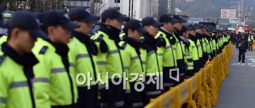 [포토]'차벽 없는 민중총궐기'