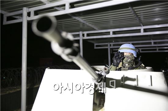 동명부대가 2007년 7월 파병된 이후 현재까지 3만1000여회 작전을 펼쳐왔고 지난8개월간 임무를 수행하고 귀환하는 16진에서만 테러의심 차량을 13대나 식별했다고 한다.