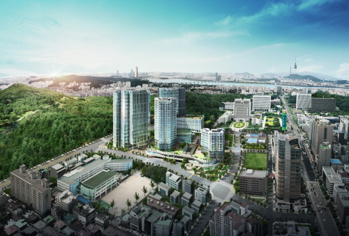 '마제스타시티', 서울 오피스 빌딩 최초 LEED CS 플래티넘 등급 예비인증 취득