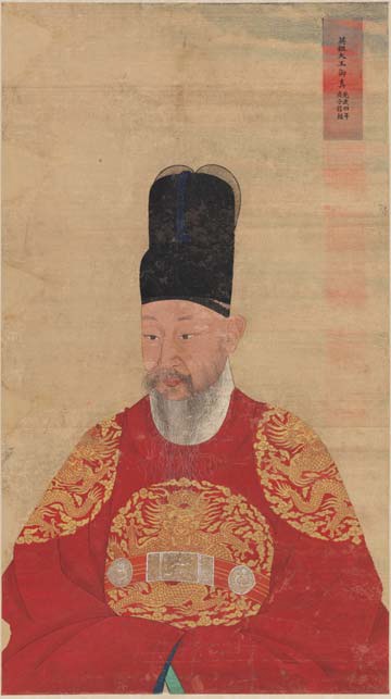 '영조 어진' 보물 932호, 채용신 등 제작, 1900년作