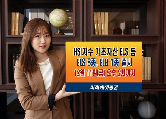 미래에셋증권, 연 7.4% 수익추구 ELS 등 출시