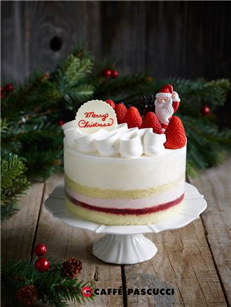 파스쿠찌, 크리스마스 케이크 3종 출시