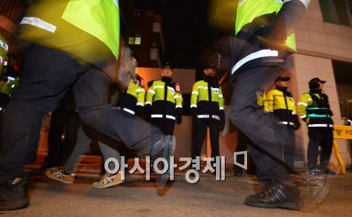 [포토]경찰, 한상균 위원장 체포집행 연기 결정 