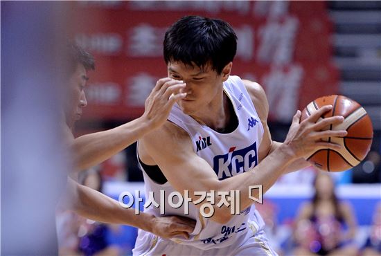 [포토]김효범, '나 건드리지 마'