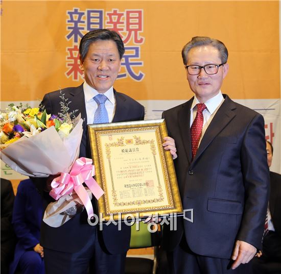 주승용 의원, NGO 모니터단 선정 “국정감사 모범의원상” 수상    
