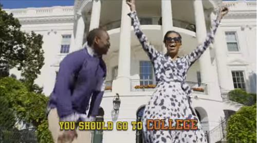 래퍼로 변신한 미셸 오바마, 진화된 랩 실력 선보여